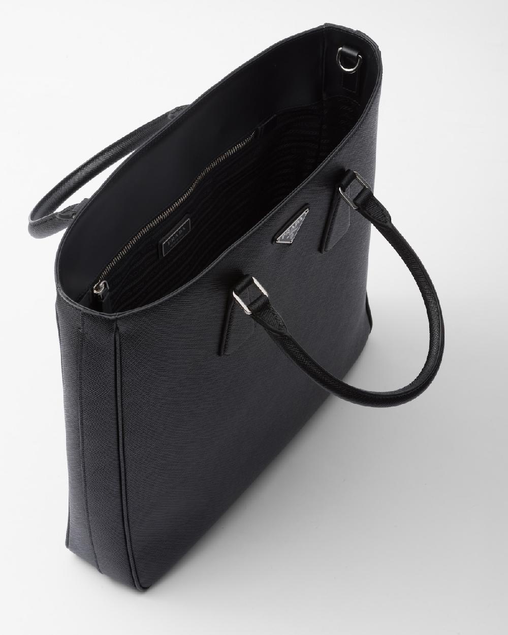 Prada Bolso Tote De Piel Saffiano