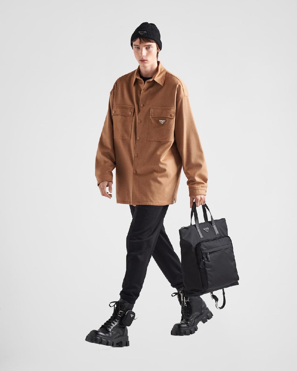 Prada Bolso tote de Re-Nylon y piel Saffiano