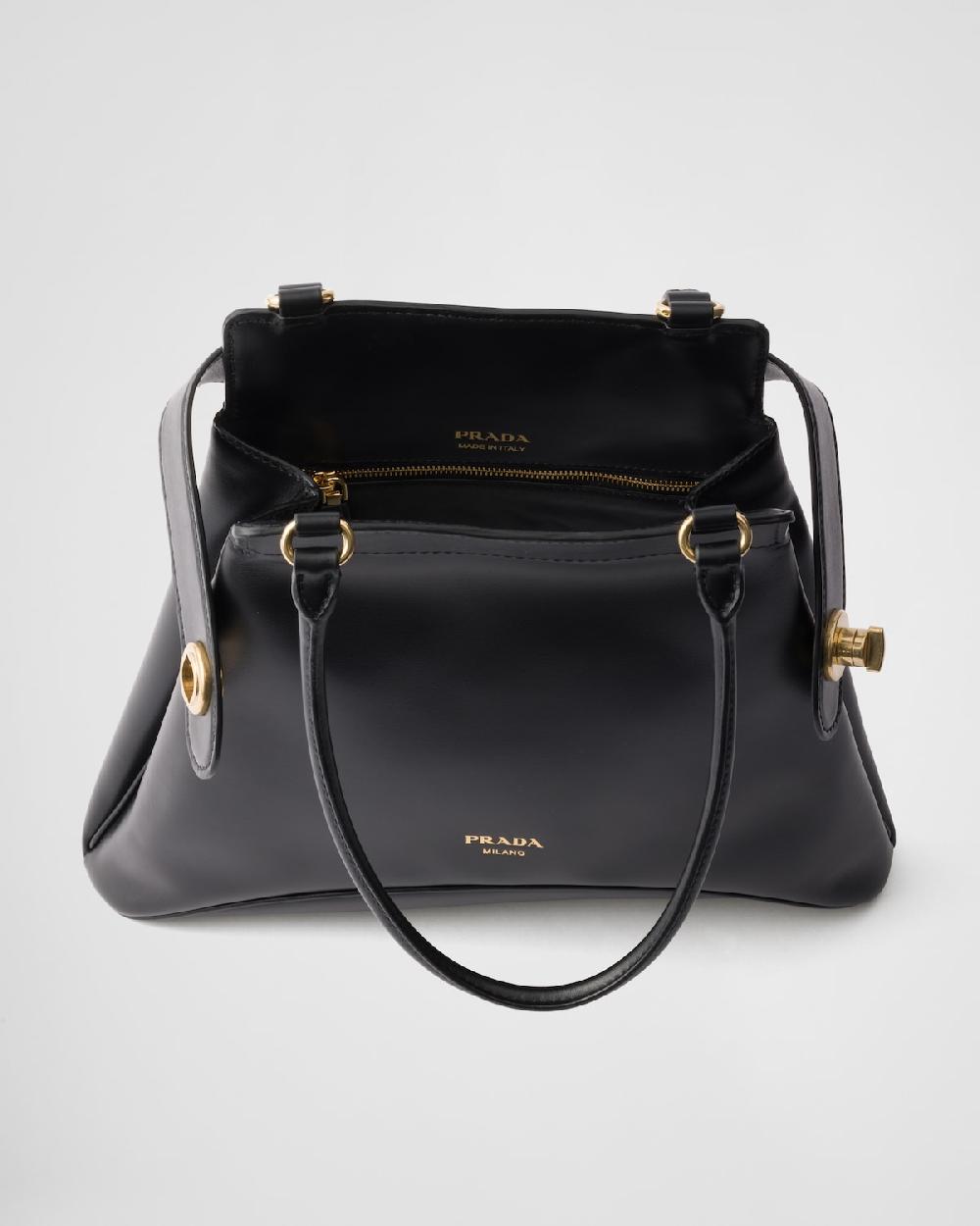 Prada Bolso Tote Prada Etude Mediano De Piel