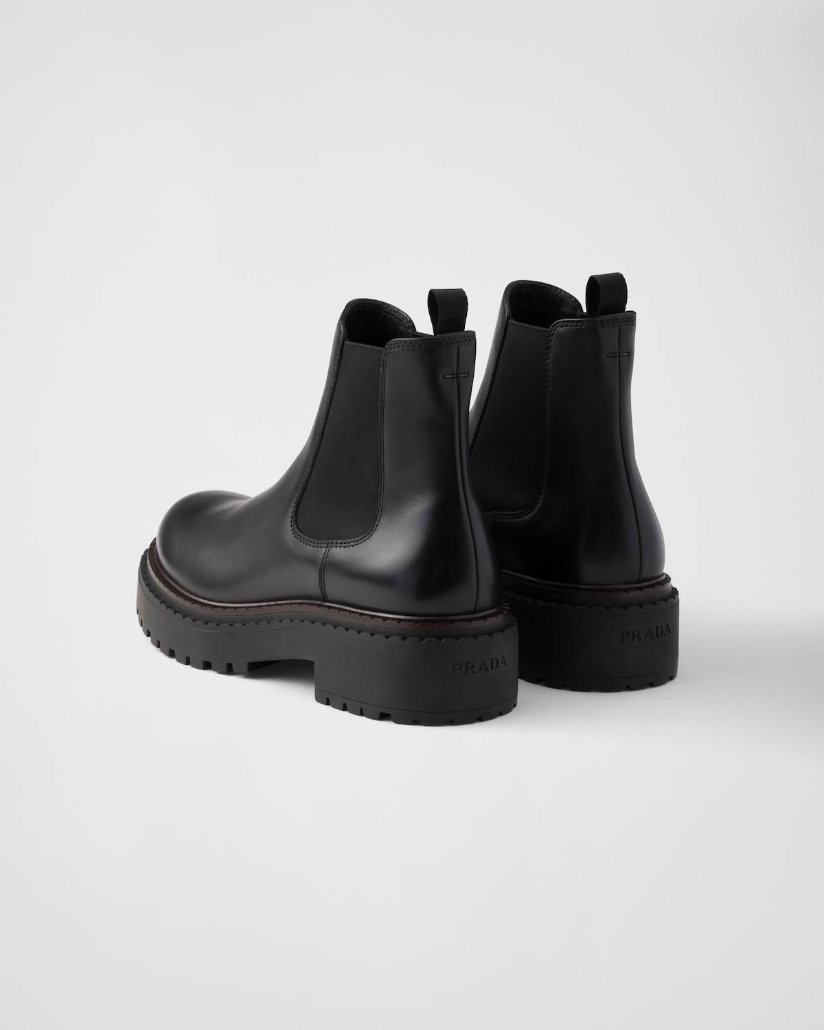 Prada Botas Chelsea De Piel