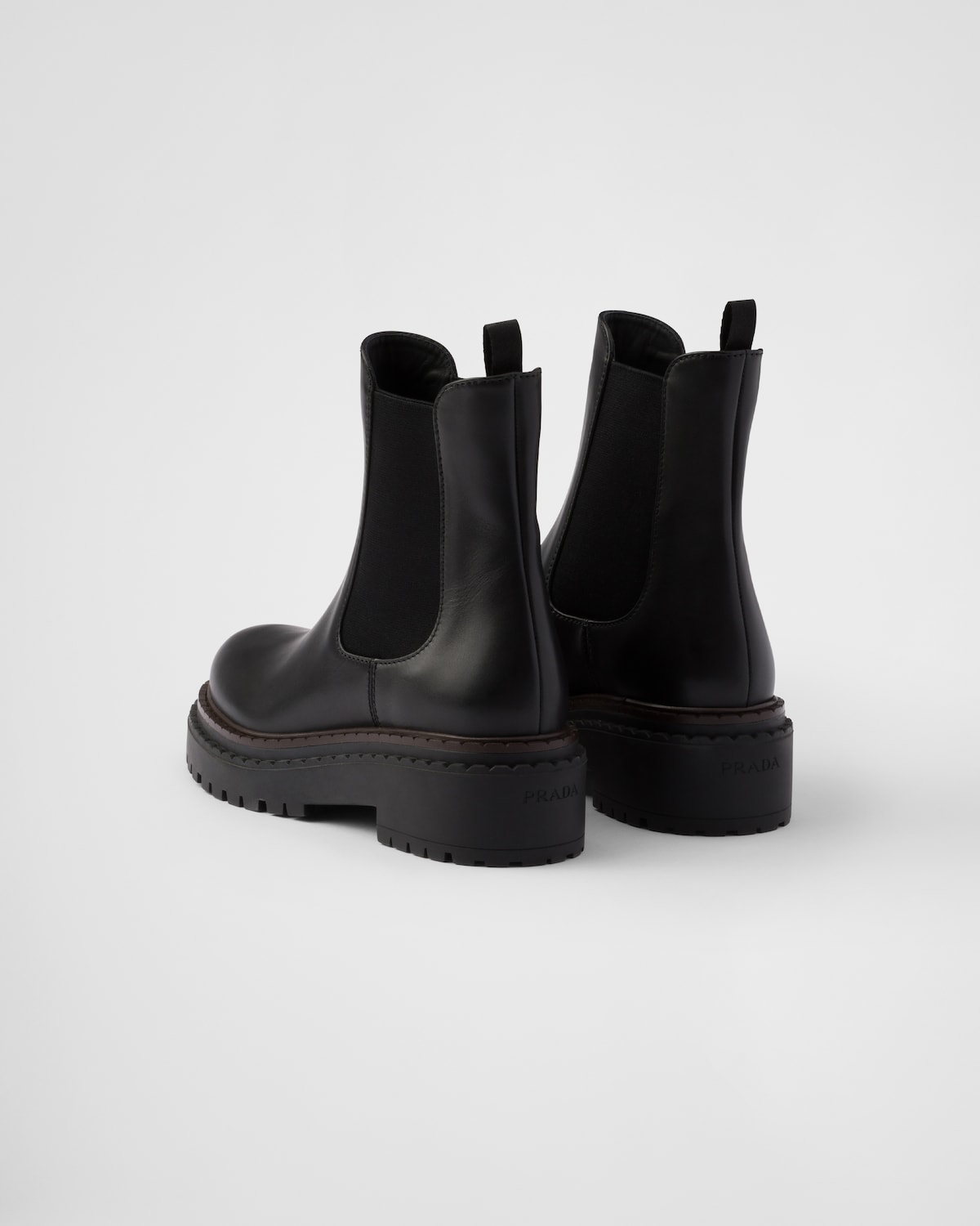 Prada Botas Chelsea De Piel