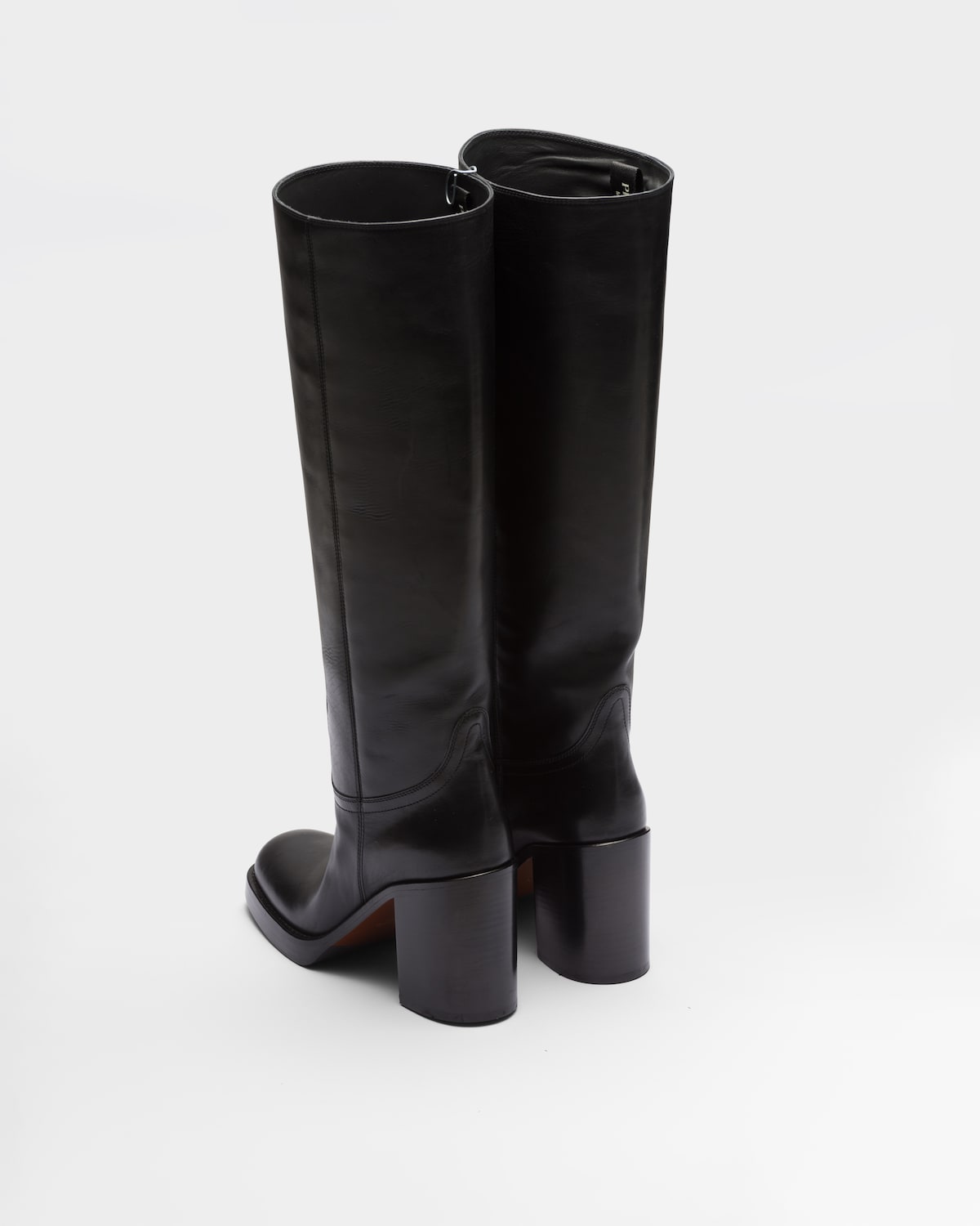 Prada Botas De Piel