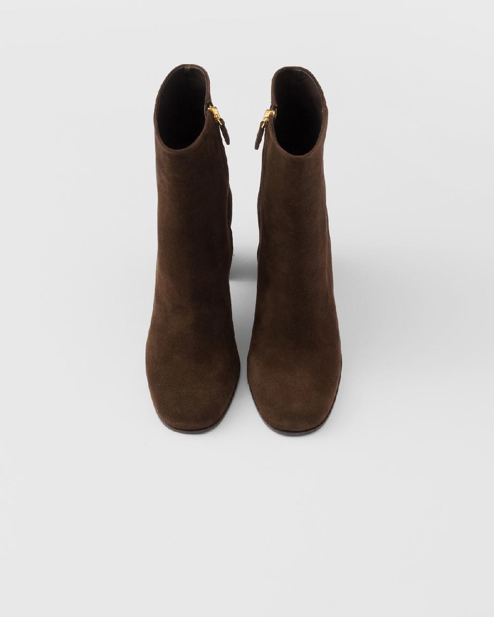 Prada Botines De Ante