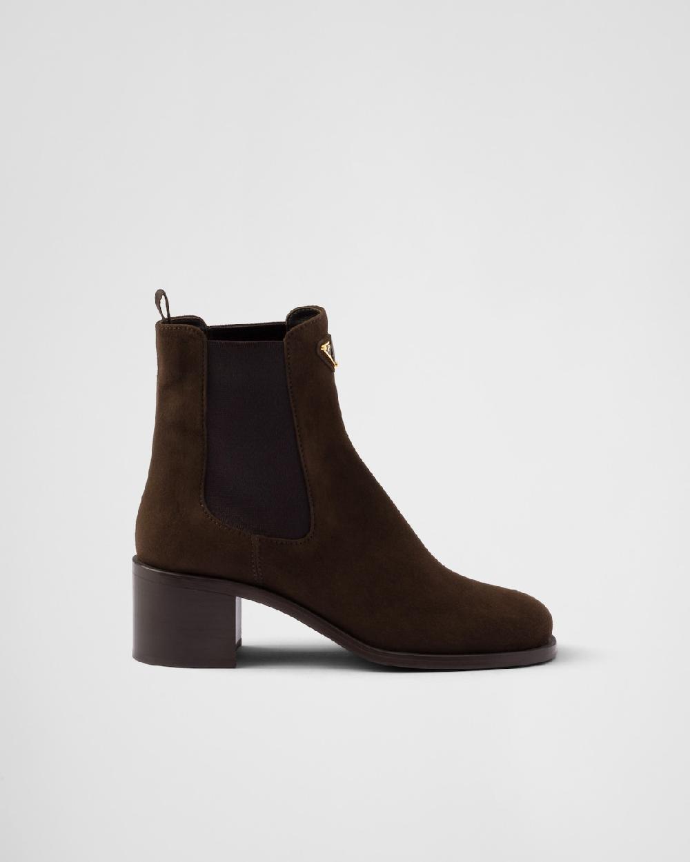 Prada Botines de ante