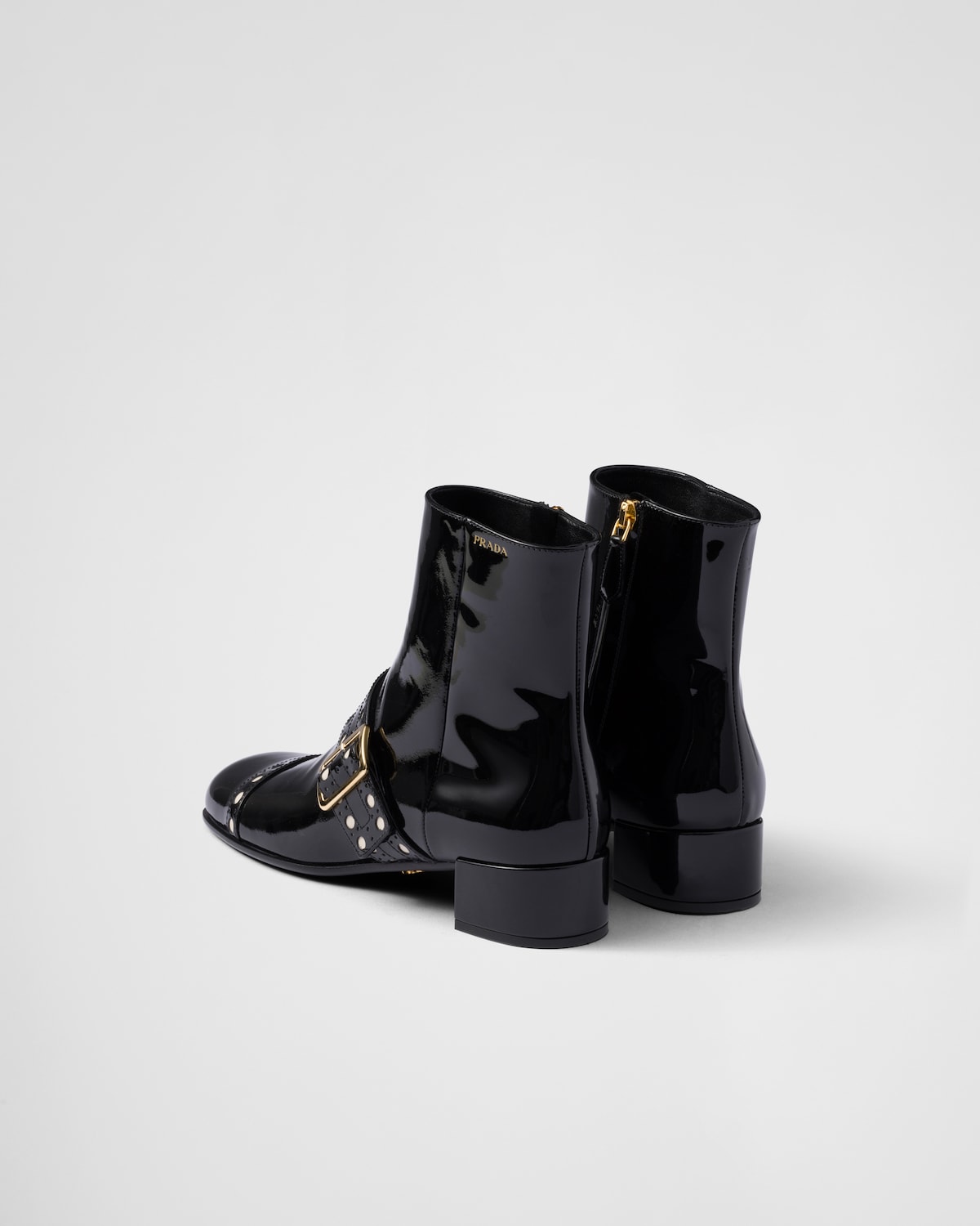 Prada Botines De Charol