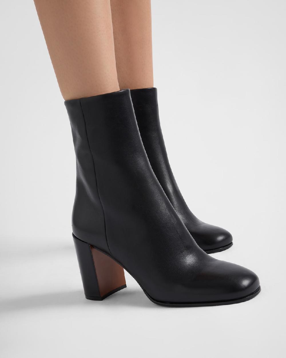 Prada Botines De Piel