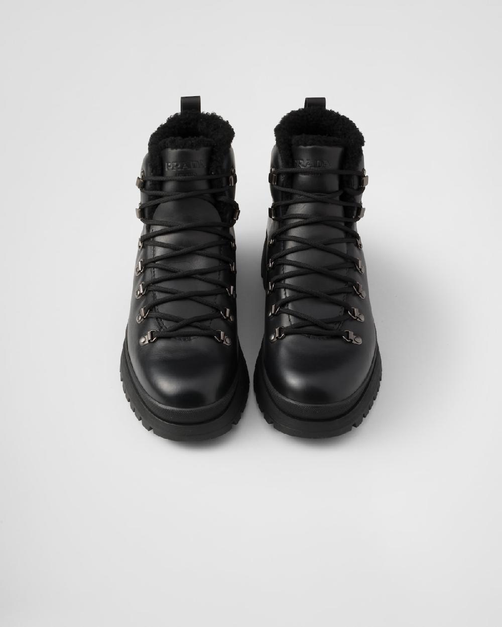 Prada Botines De Piel Brixxen