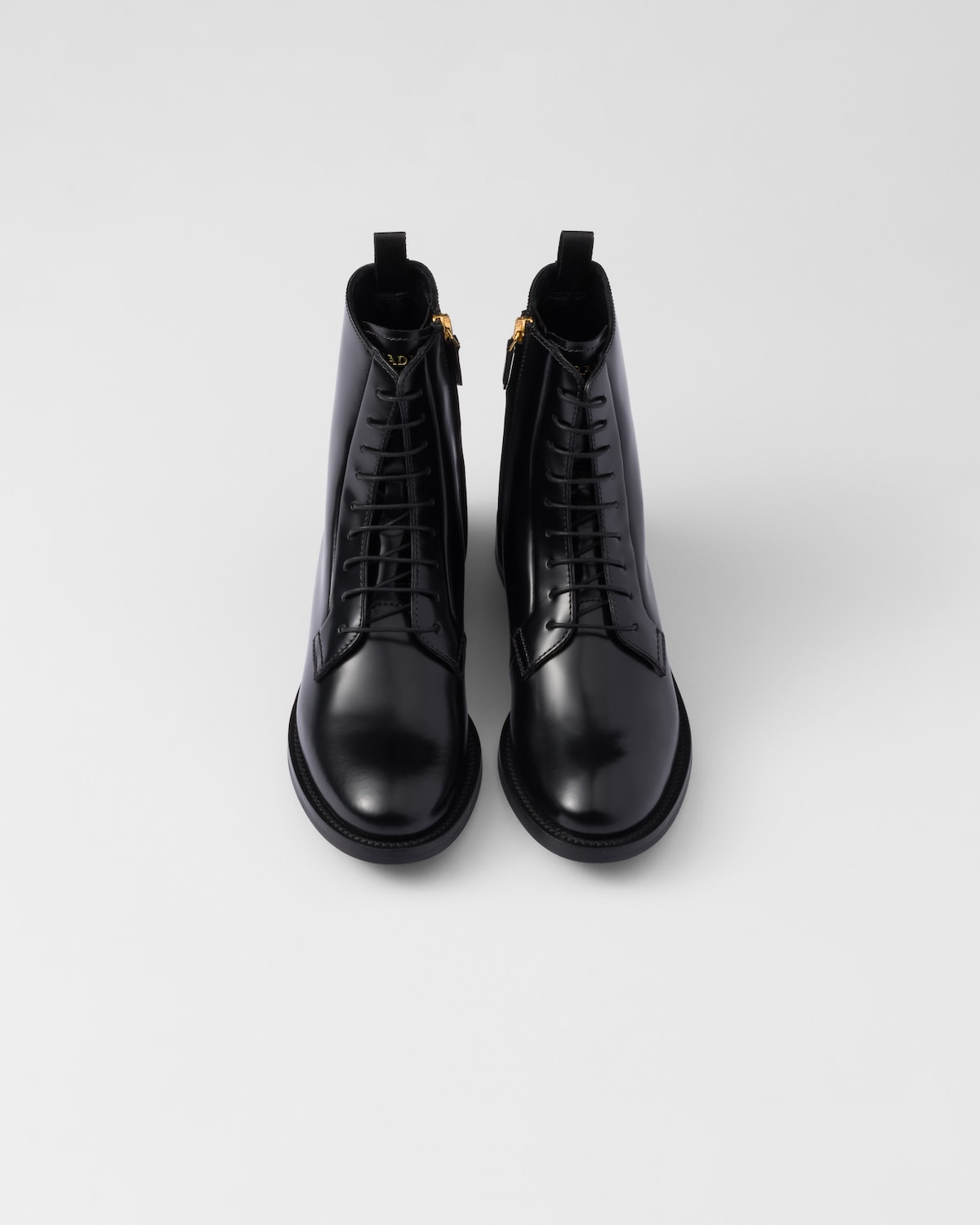 Prada Botines De Piel Cepillada