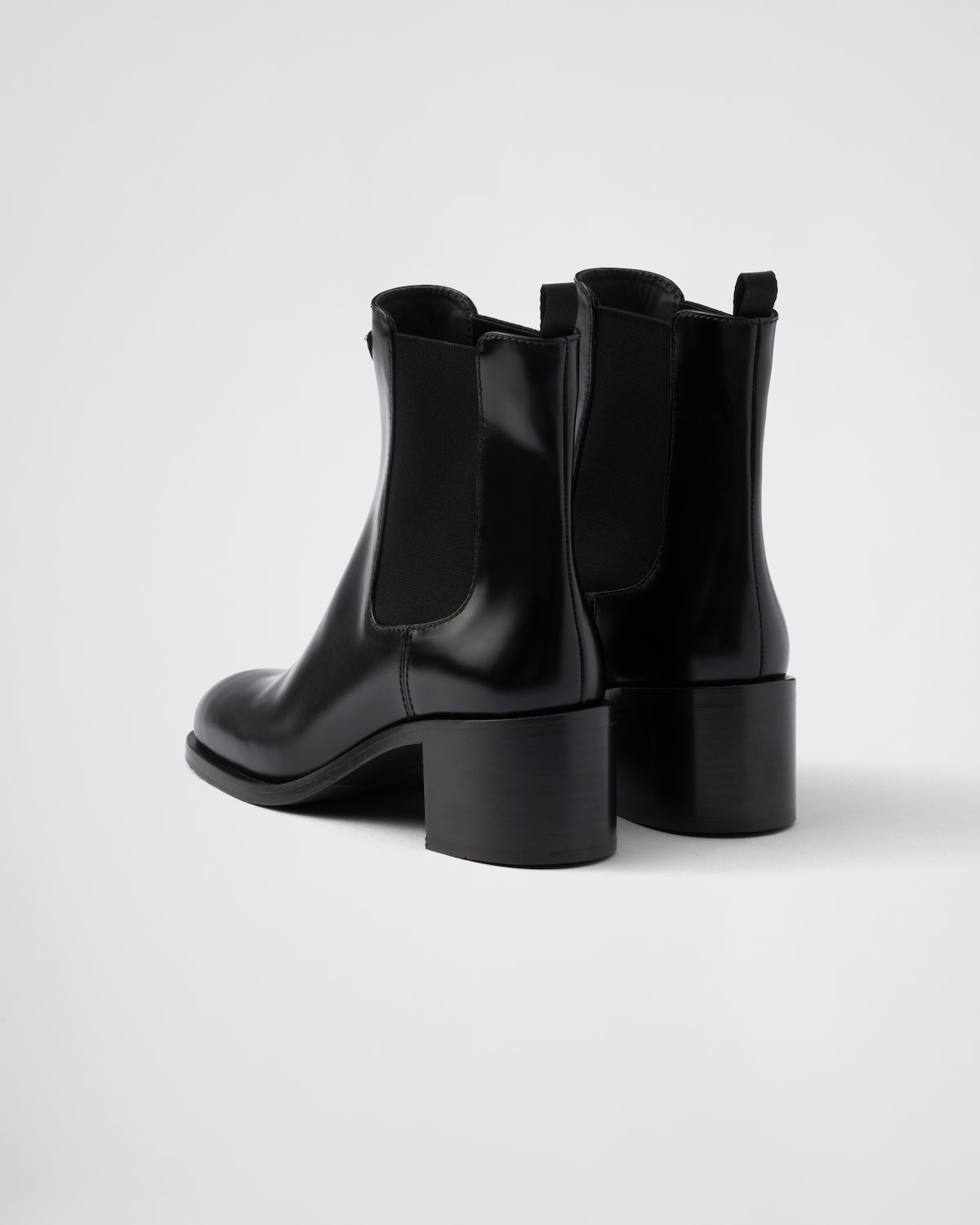 Prada Botines De Piel Cepillada