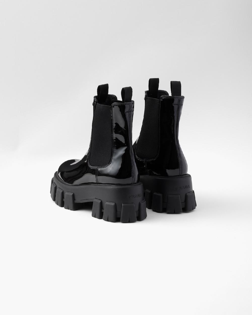 Prada Botines Monolith De Charol