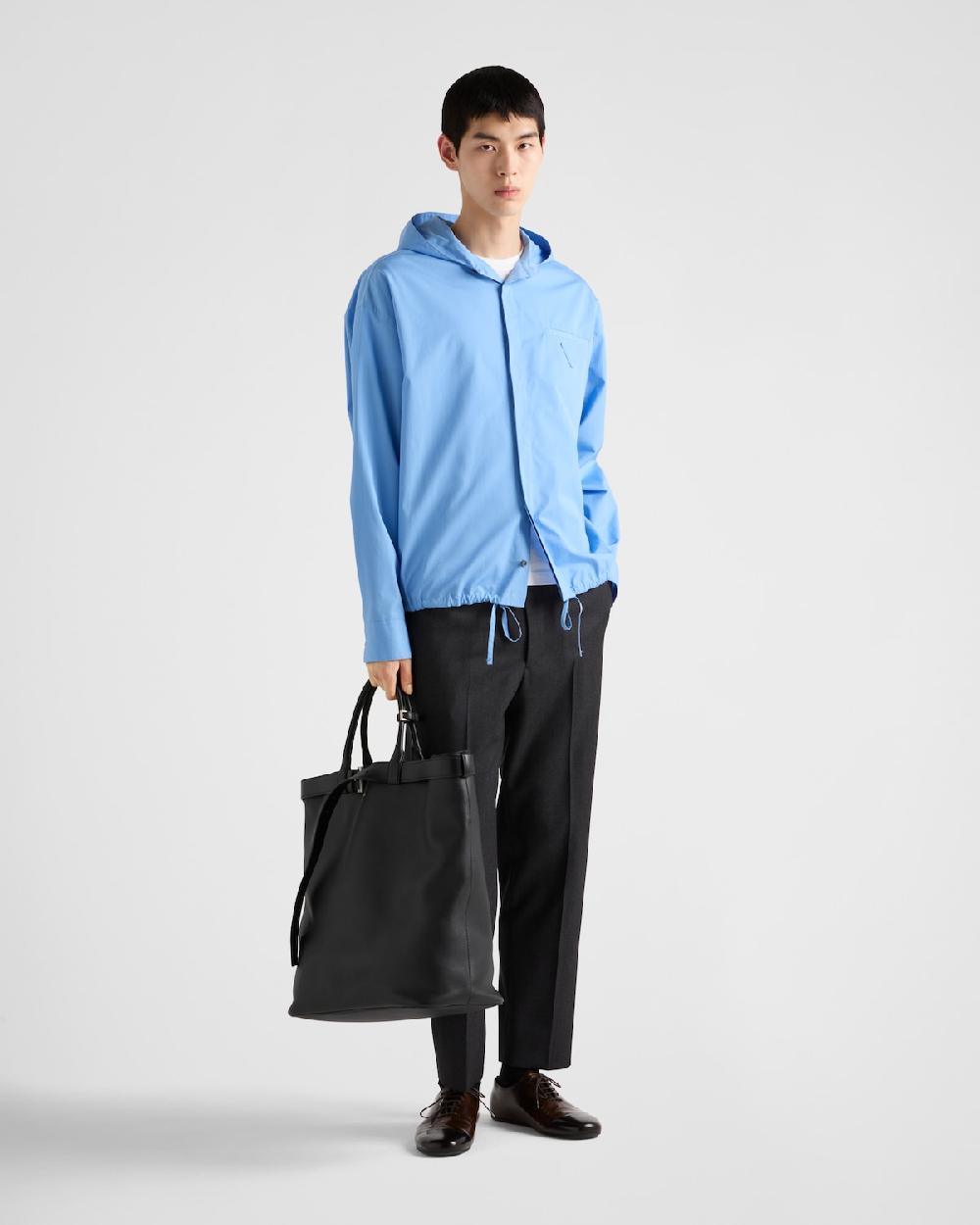 Prada Camisa con capucha de algodón