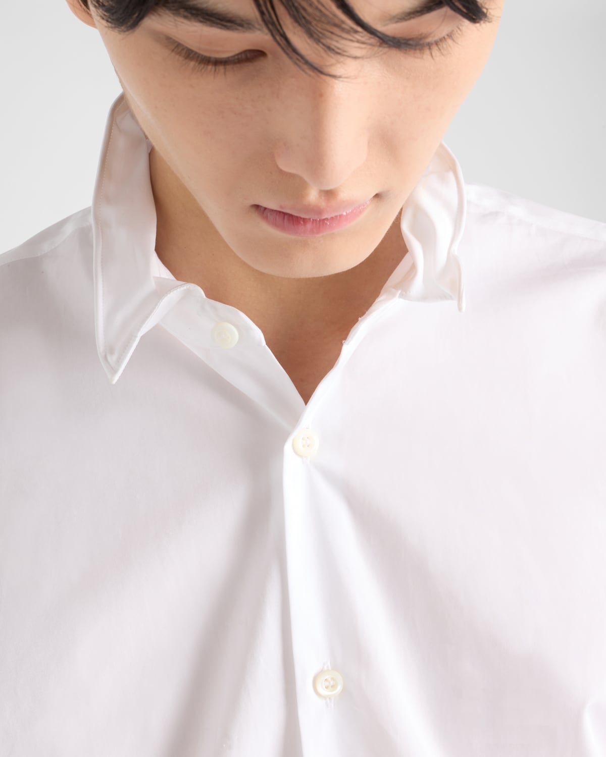 Prada Camisa De Algodón