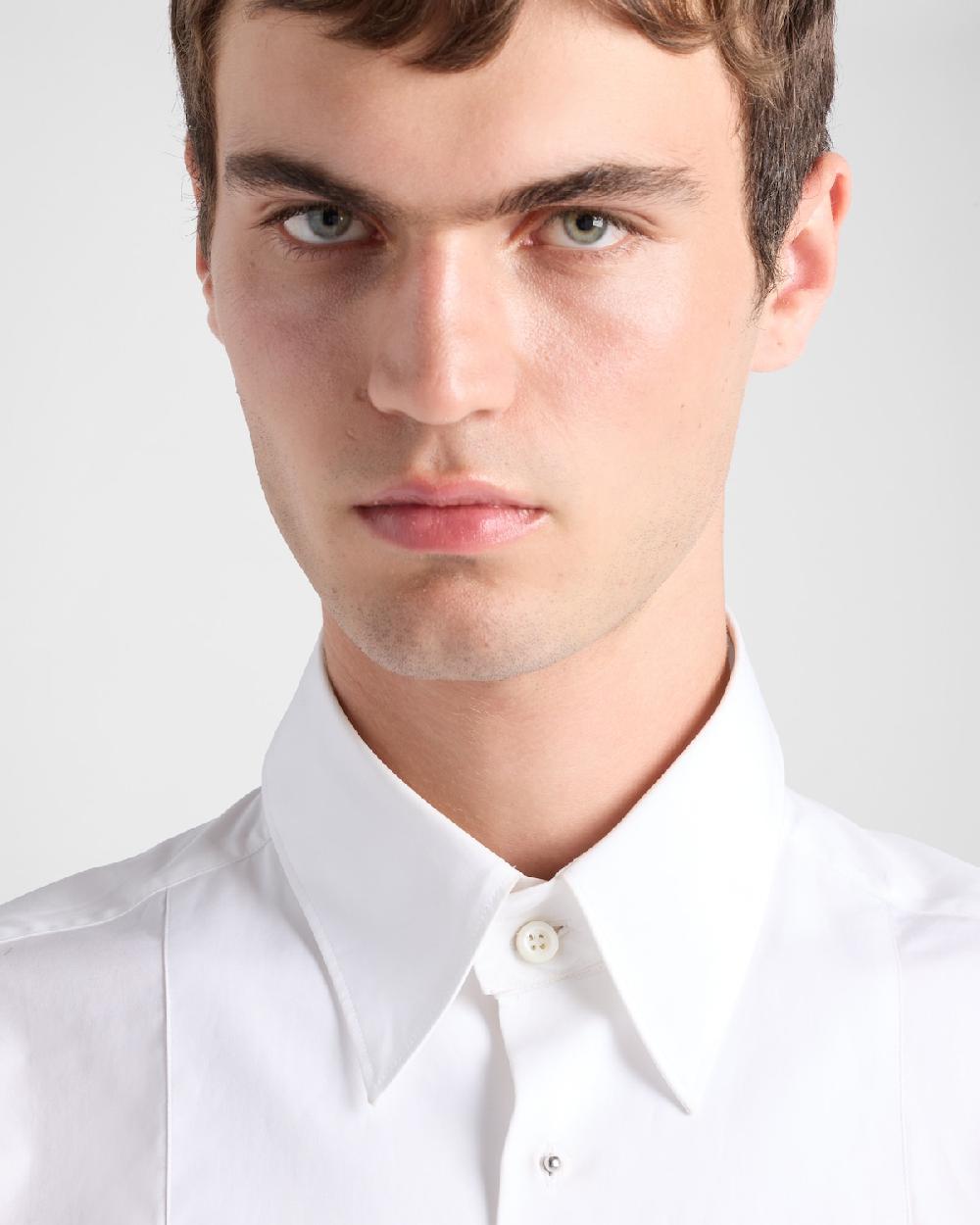 Prada Camisa De Algodón