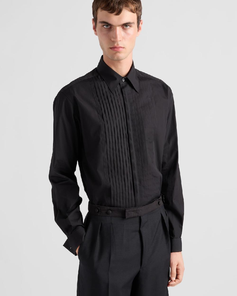 Prada Camisa De Algodón