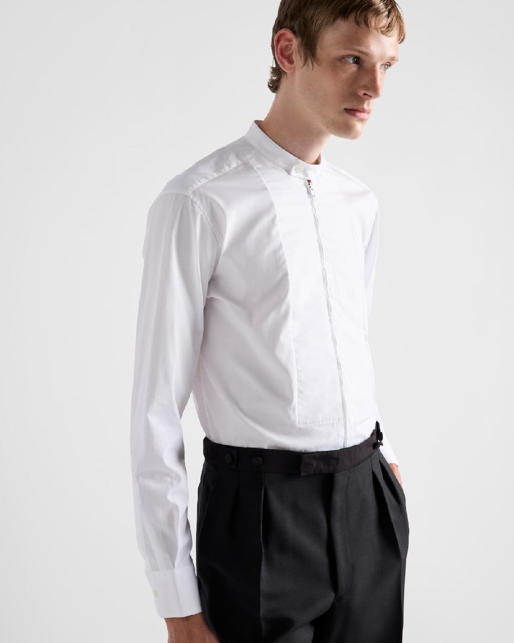 Prada Camisa De Algodón