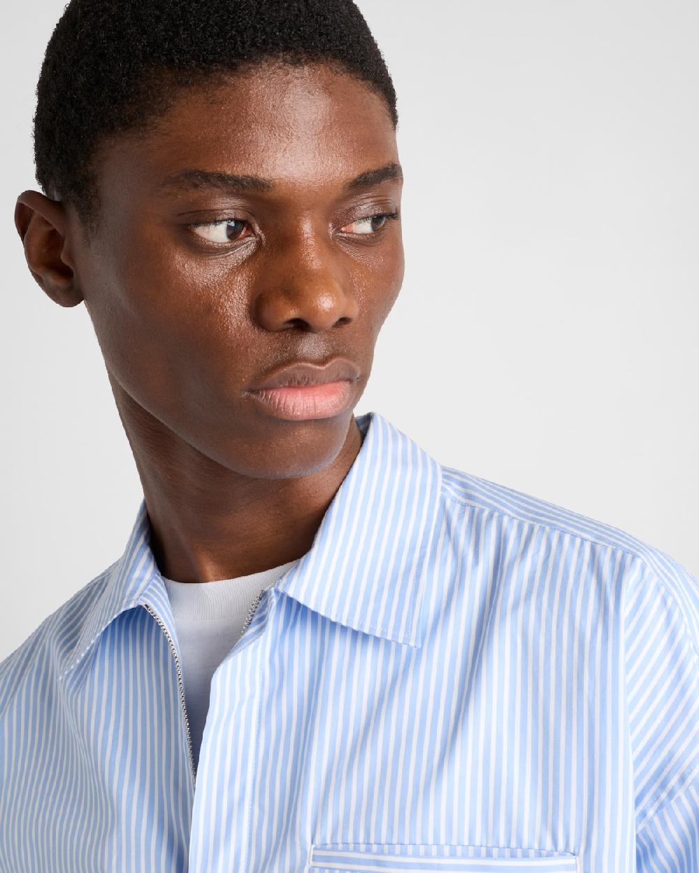 Prada Camisa De Algodón