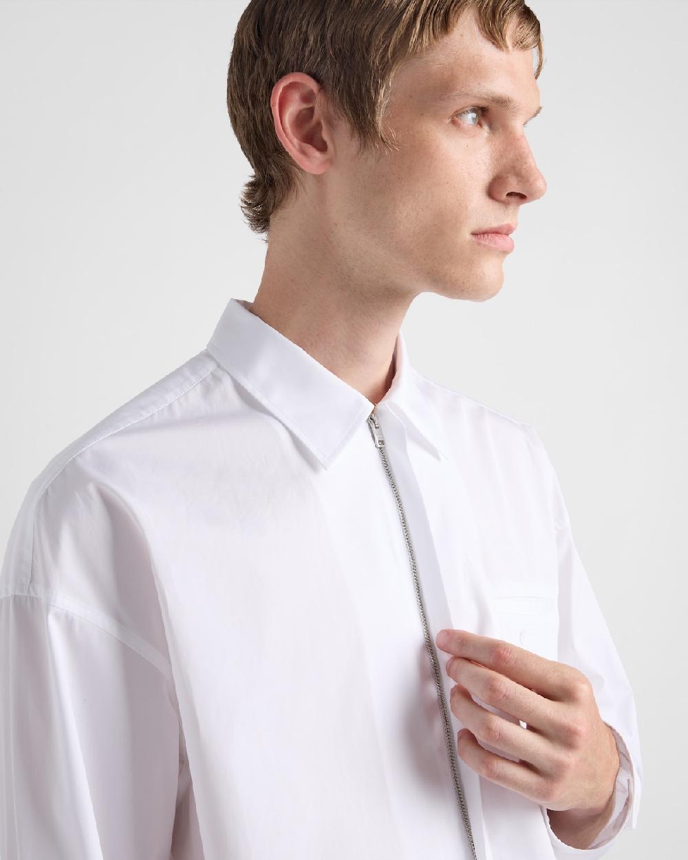 Prada Camisa De Algodón