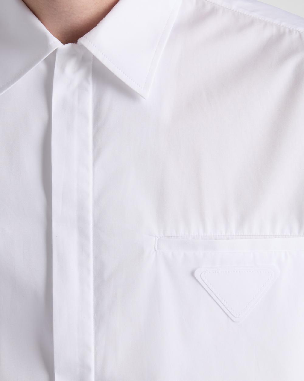 Prada Camisa De Algodón