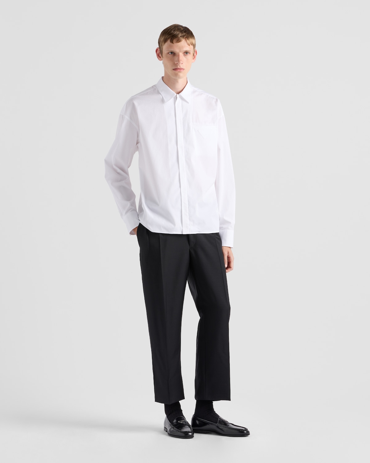 Prada Camisa de algodón