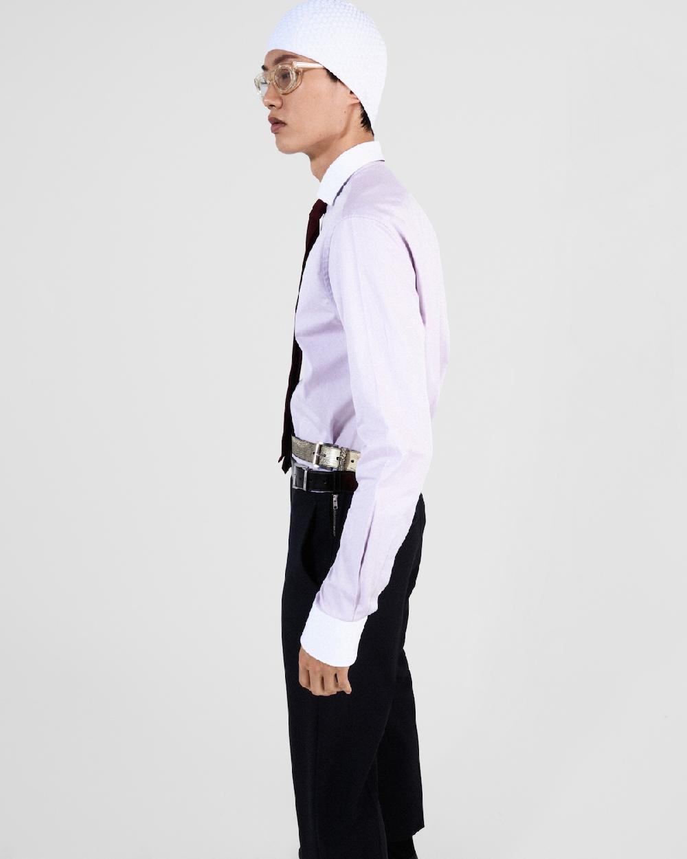 Prada Camisa De Algodón