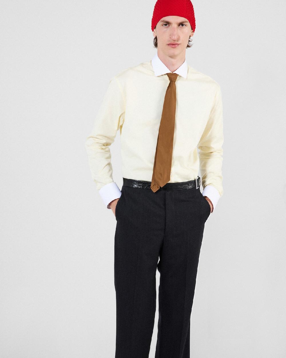 Prada Camisa De Algodón