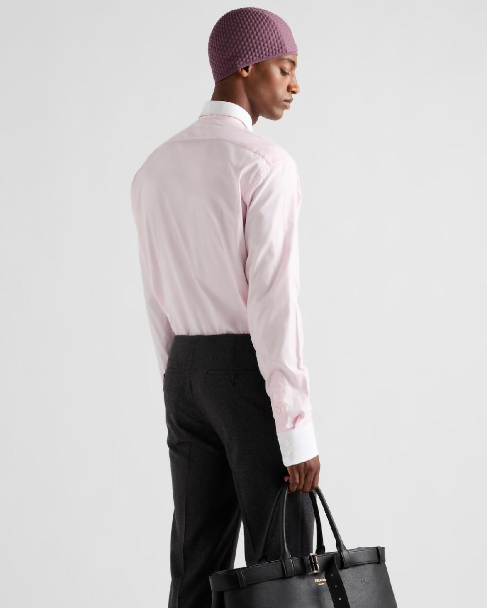 Prada Camisa De Algodón