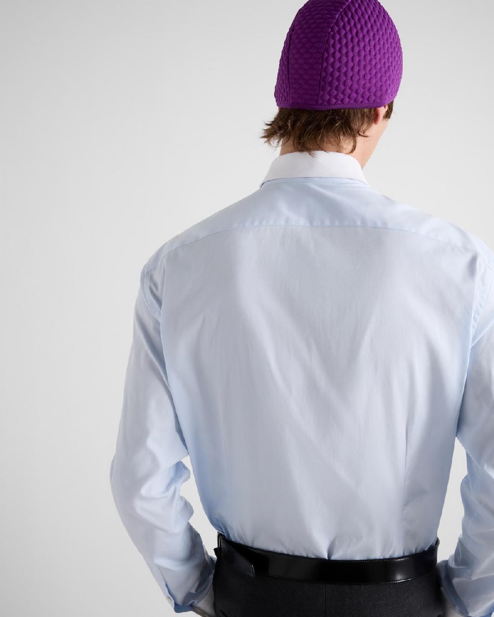 Prada Camisa De Algodón