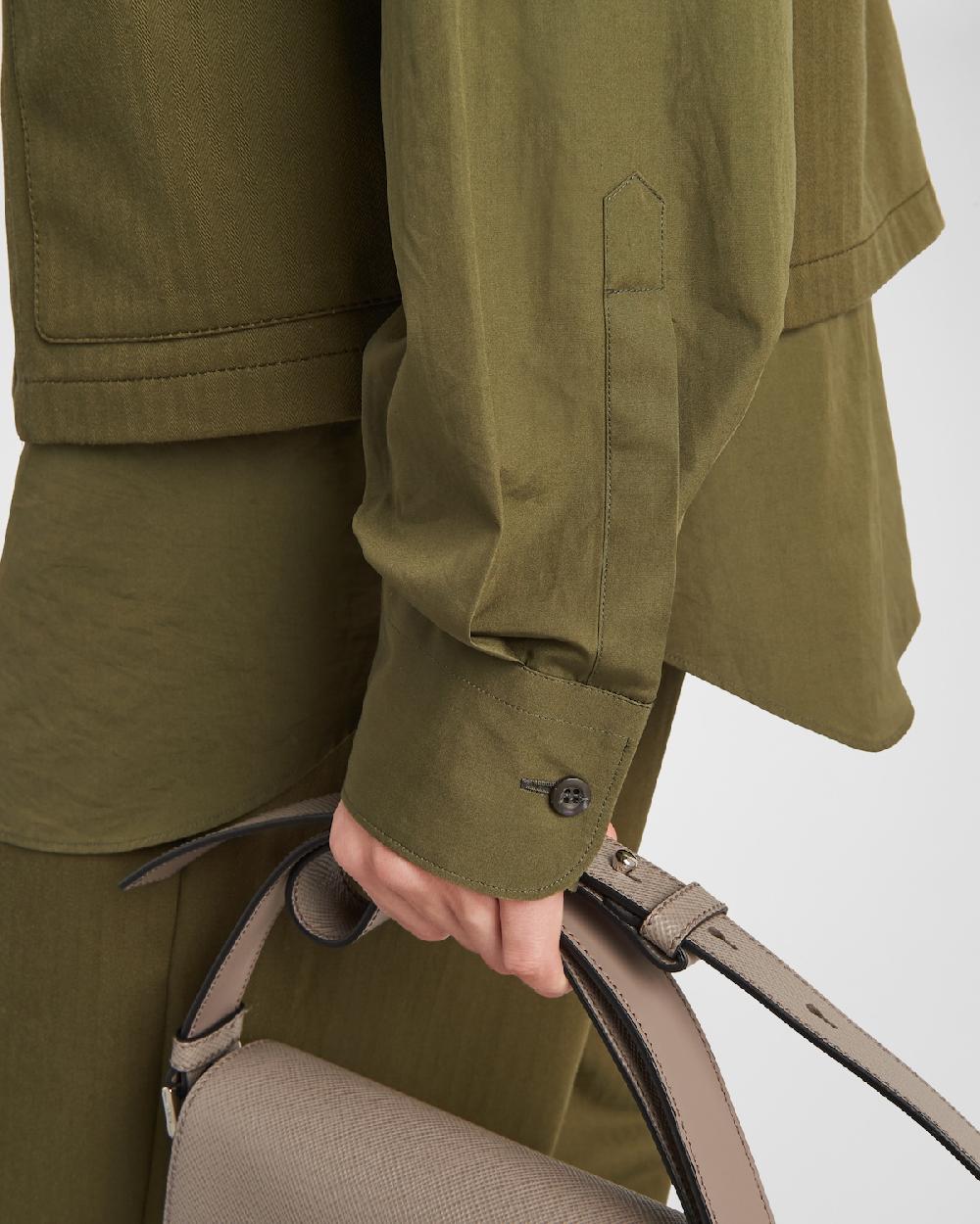 Prada Camisa De Algodón