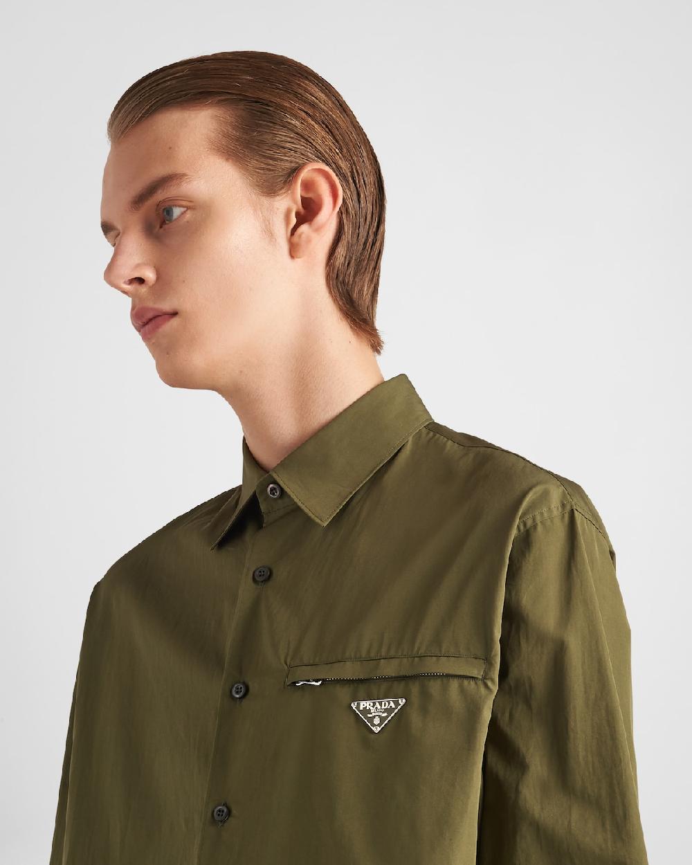 Prada Camisa De Algodón