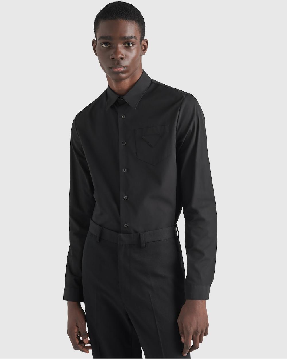 Prada Camisa De Algodón