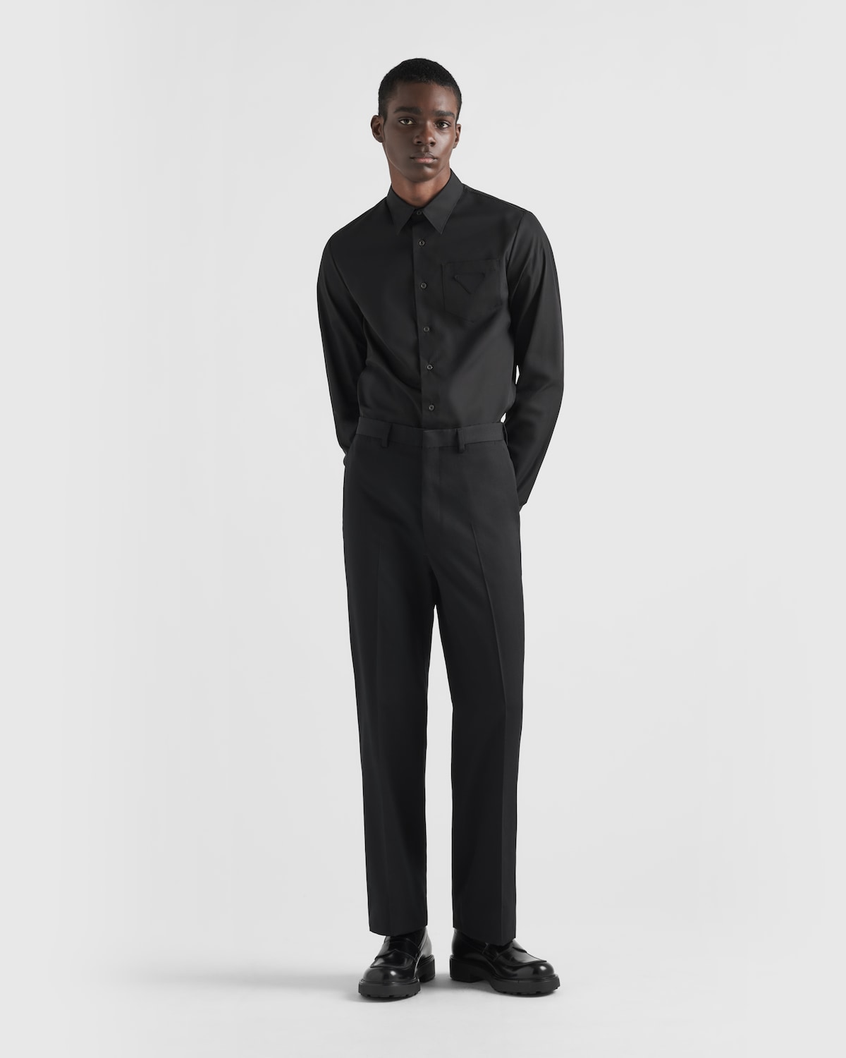 Prada Camisa de algodón