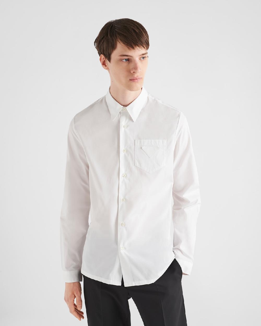 Prada Camisa De Algodón