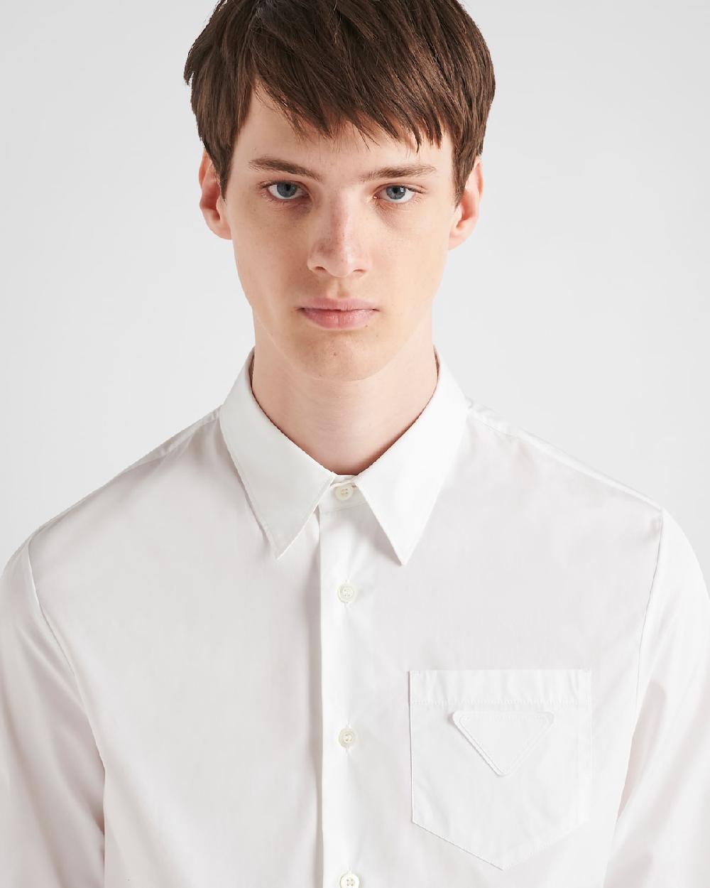 Prada Camisa De Algodón