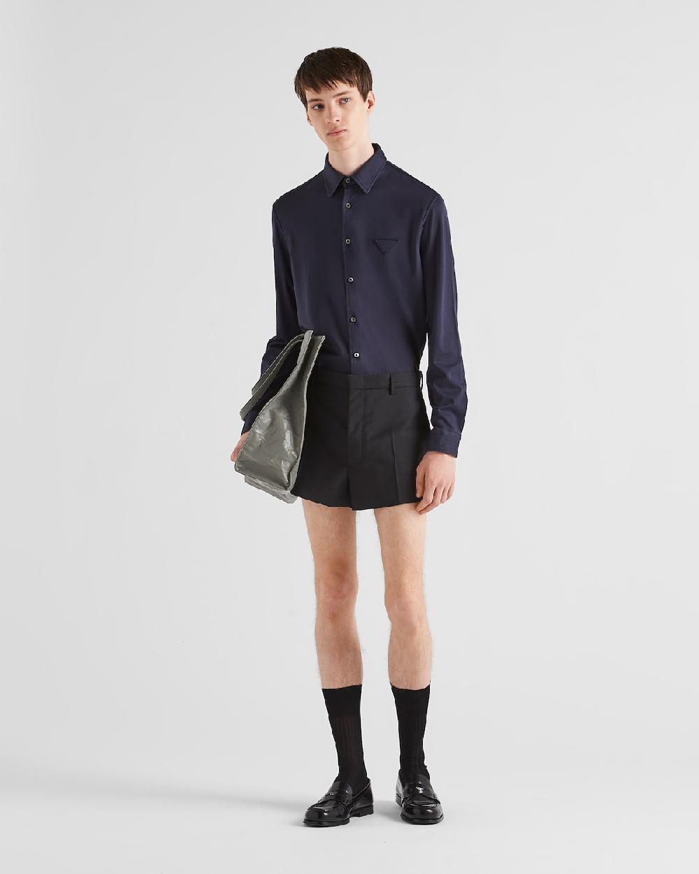 Prada Camisa de algodón