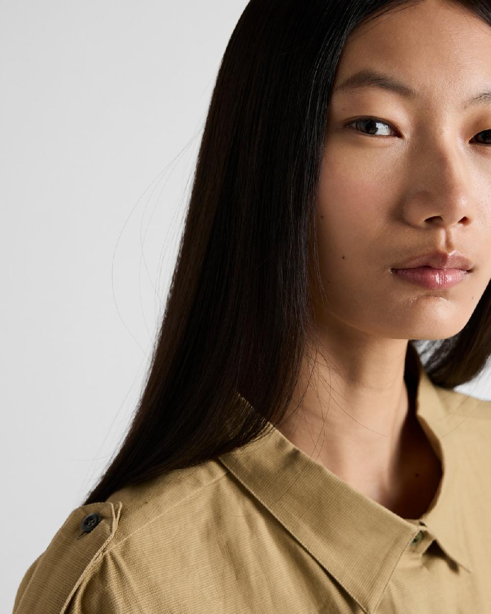 Prada Camisa De Algodón Holgada