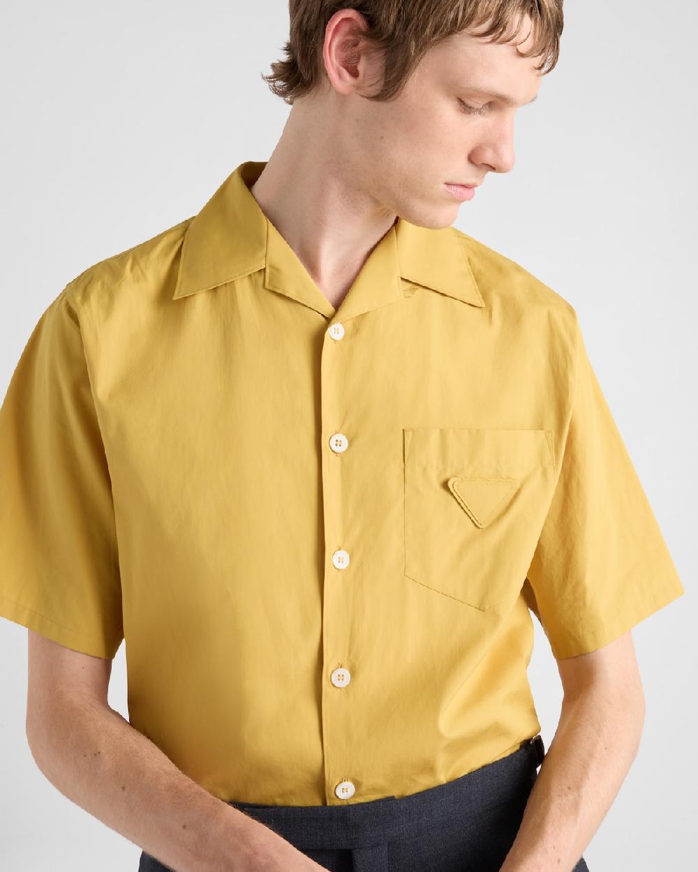 Prada Camisa De Bolera De Algodón