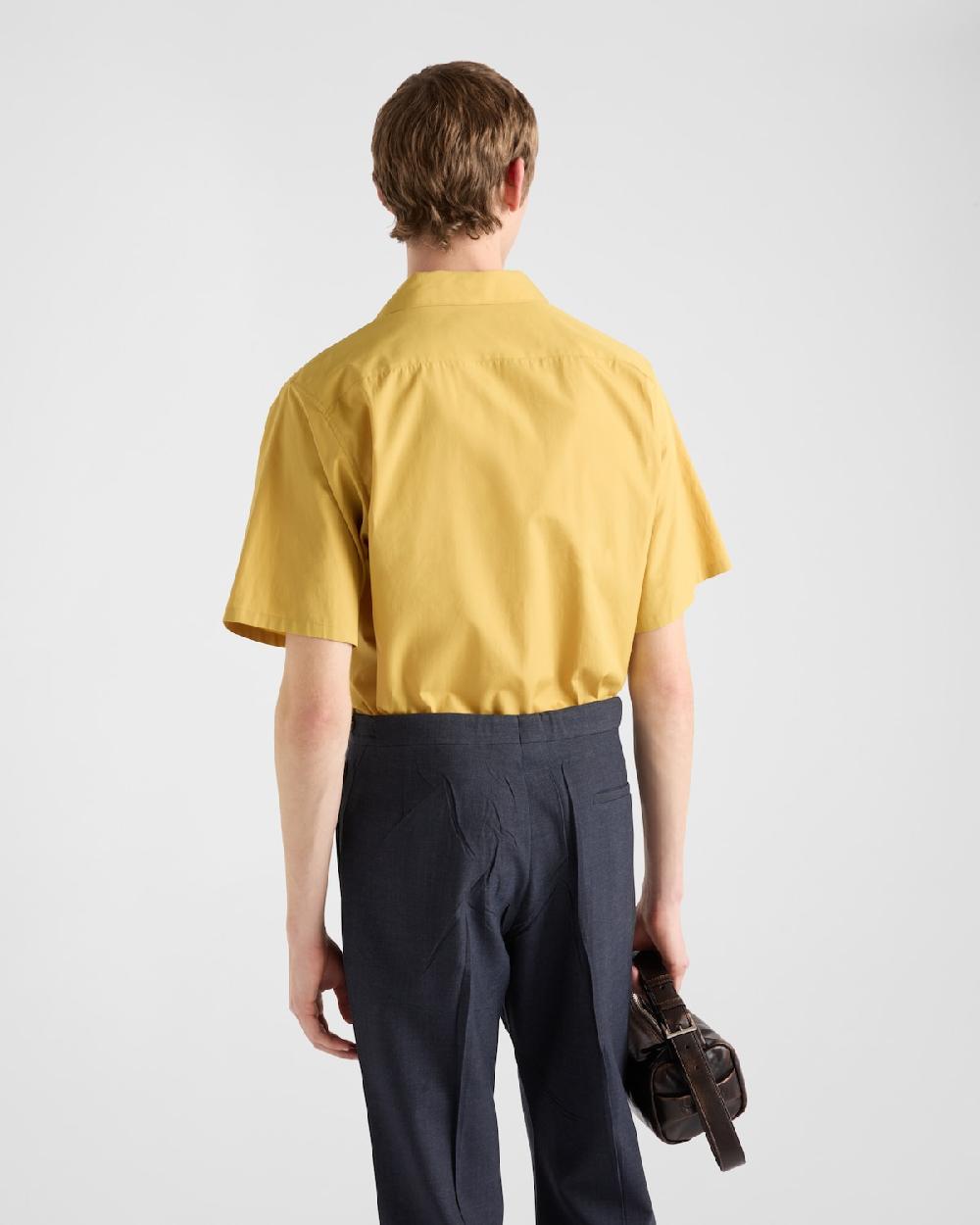 Prada Camisa De Bolera De Algodón