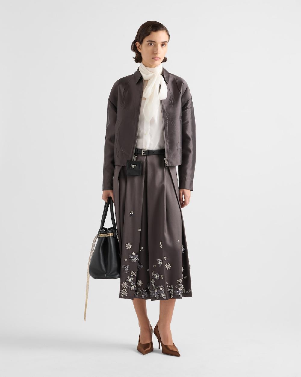 Prada Camisa de chifón