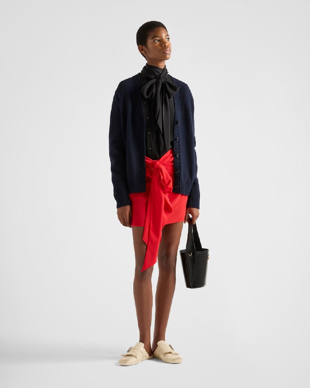 Prada Camisa de crepé