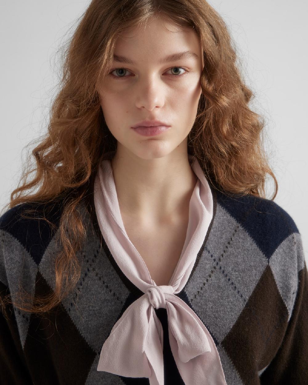 Prada Camisa De Crepé