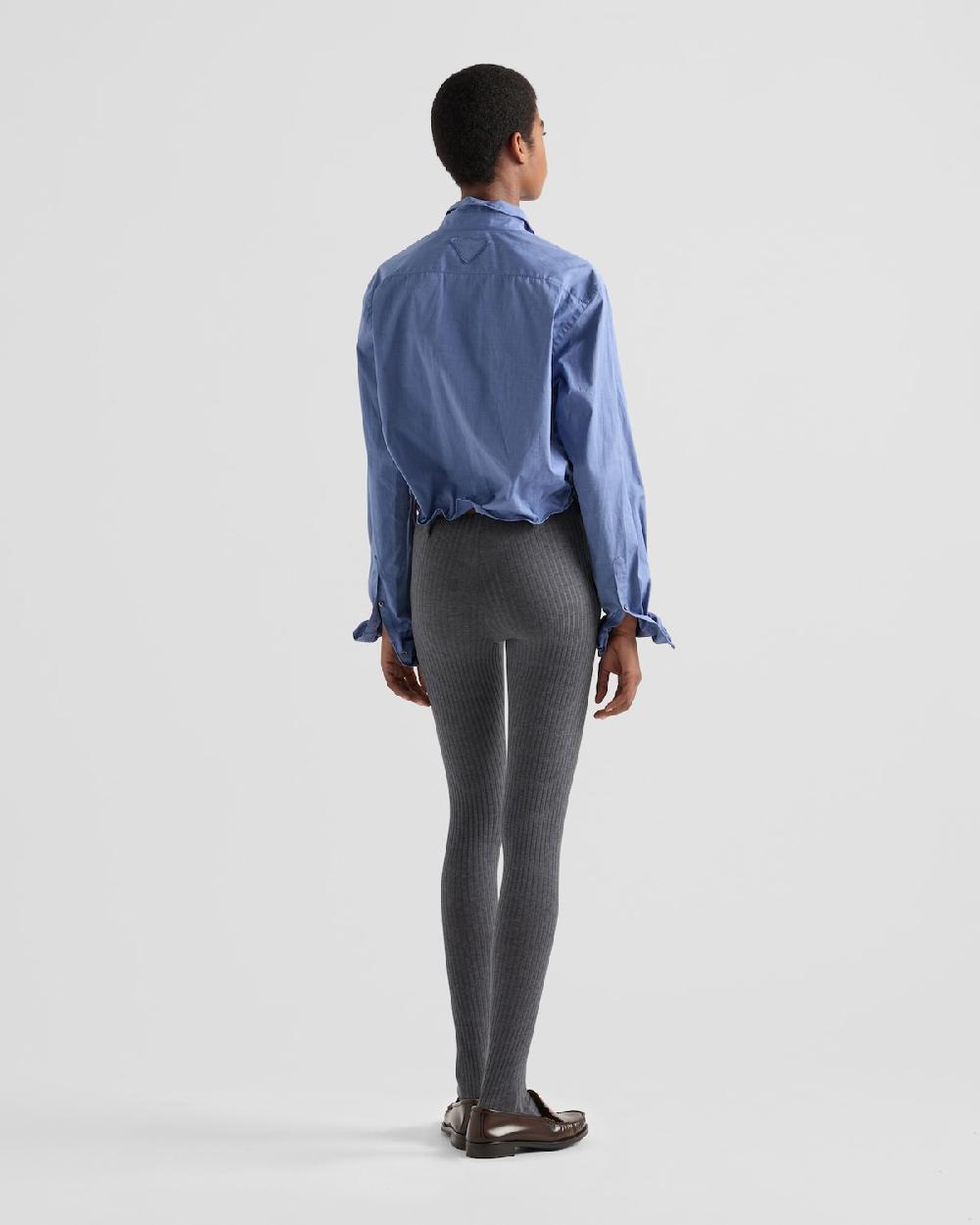 Prada Camisa De Fil-à-fil