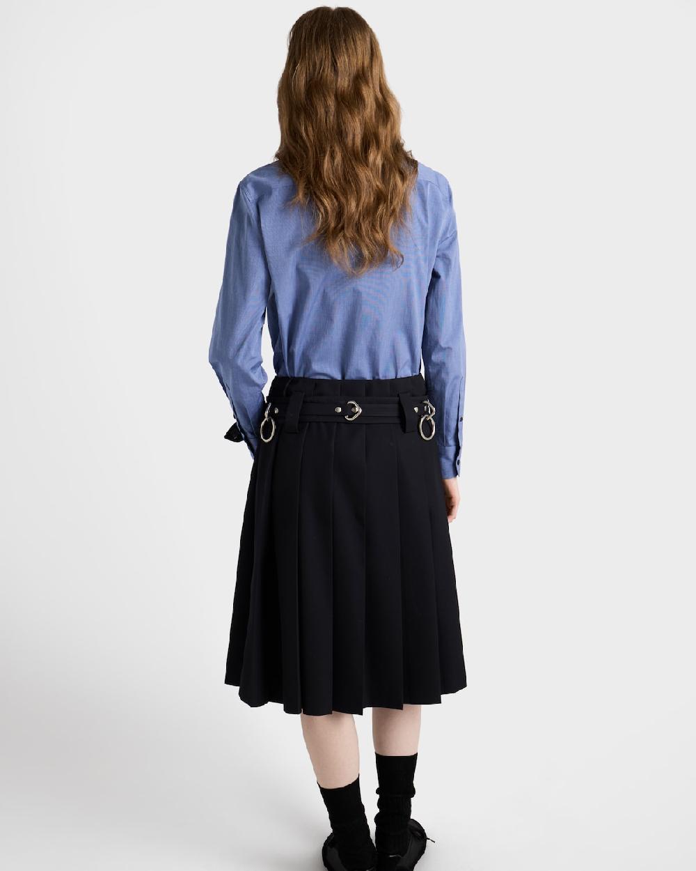 Prada Camisa De Fil-à-fil Bordada