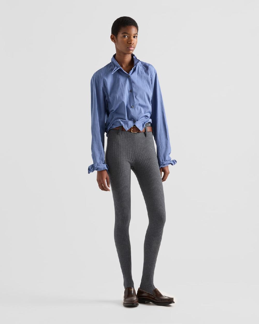 Prada Camisa de fil-à-fil