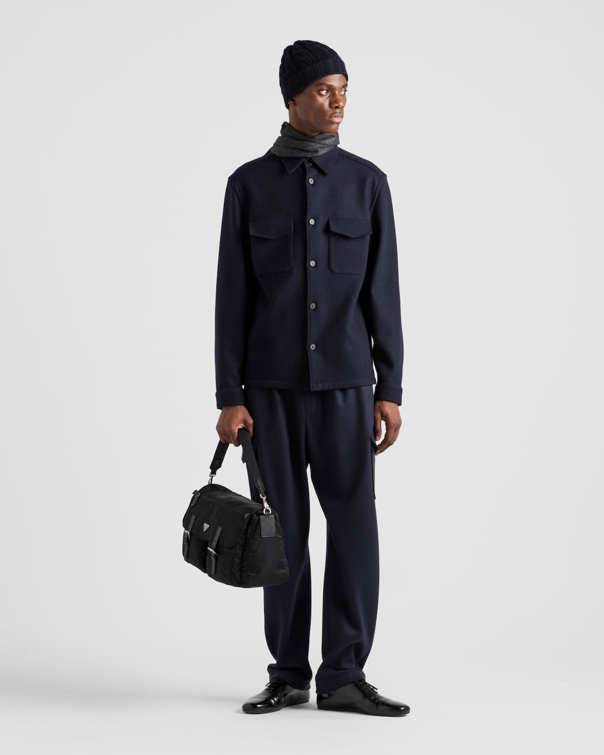 Prada Camisa de lana y cachemir