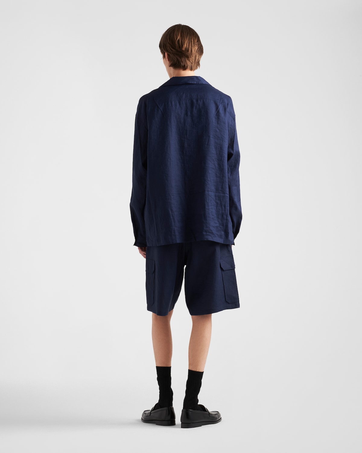 Prada Camisa De Lino