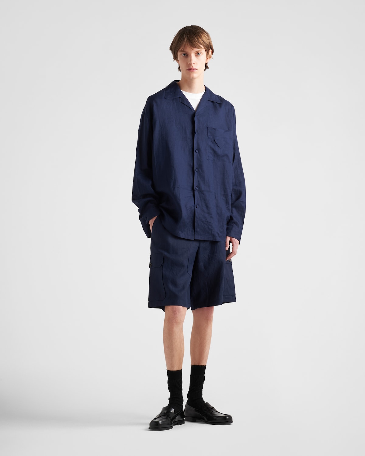 Prada Camisa de lino