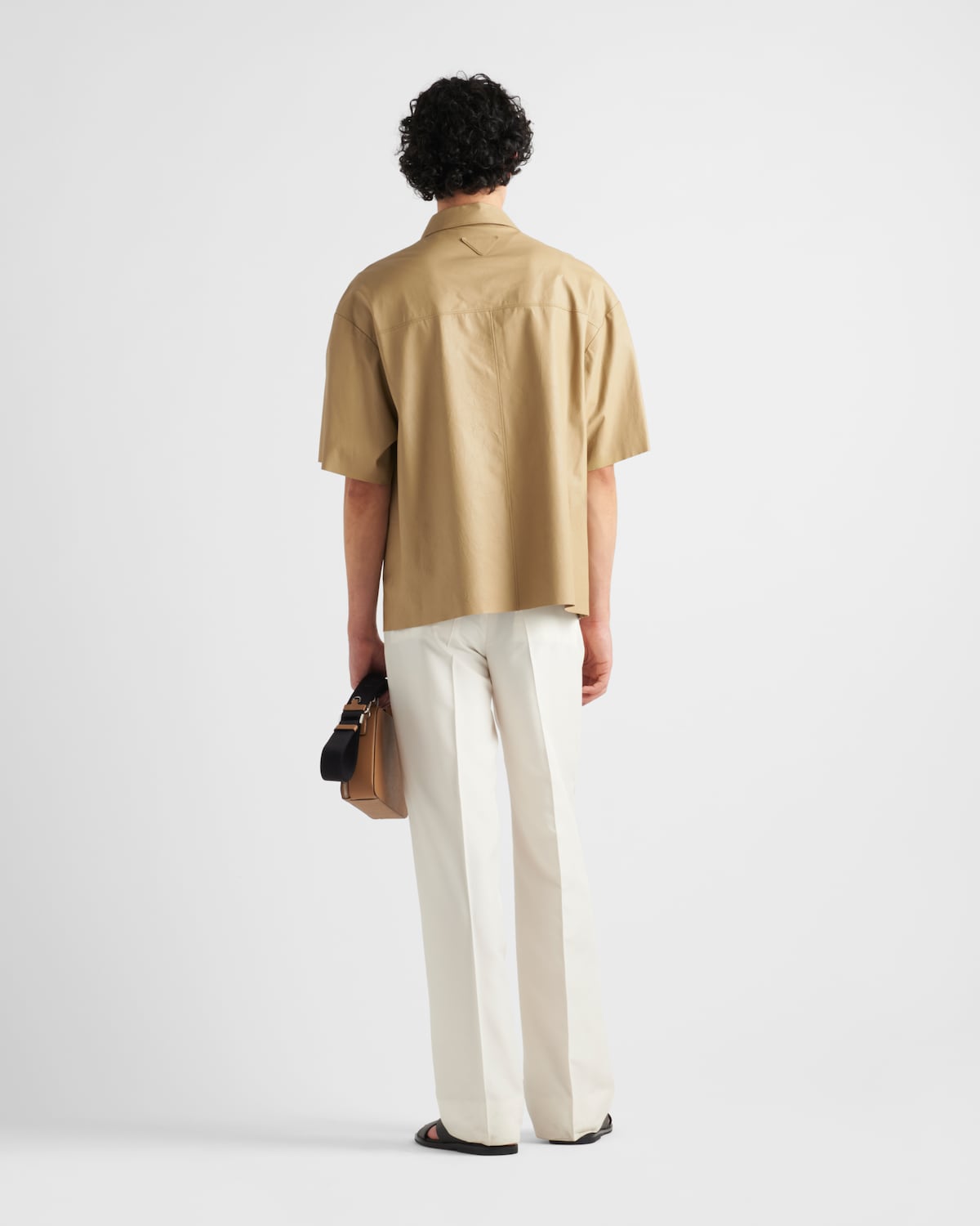 Prada Camisa De Piel