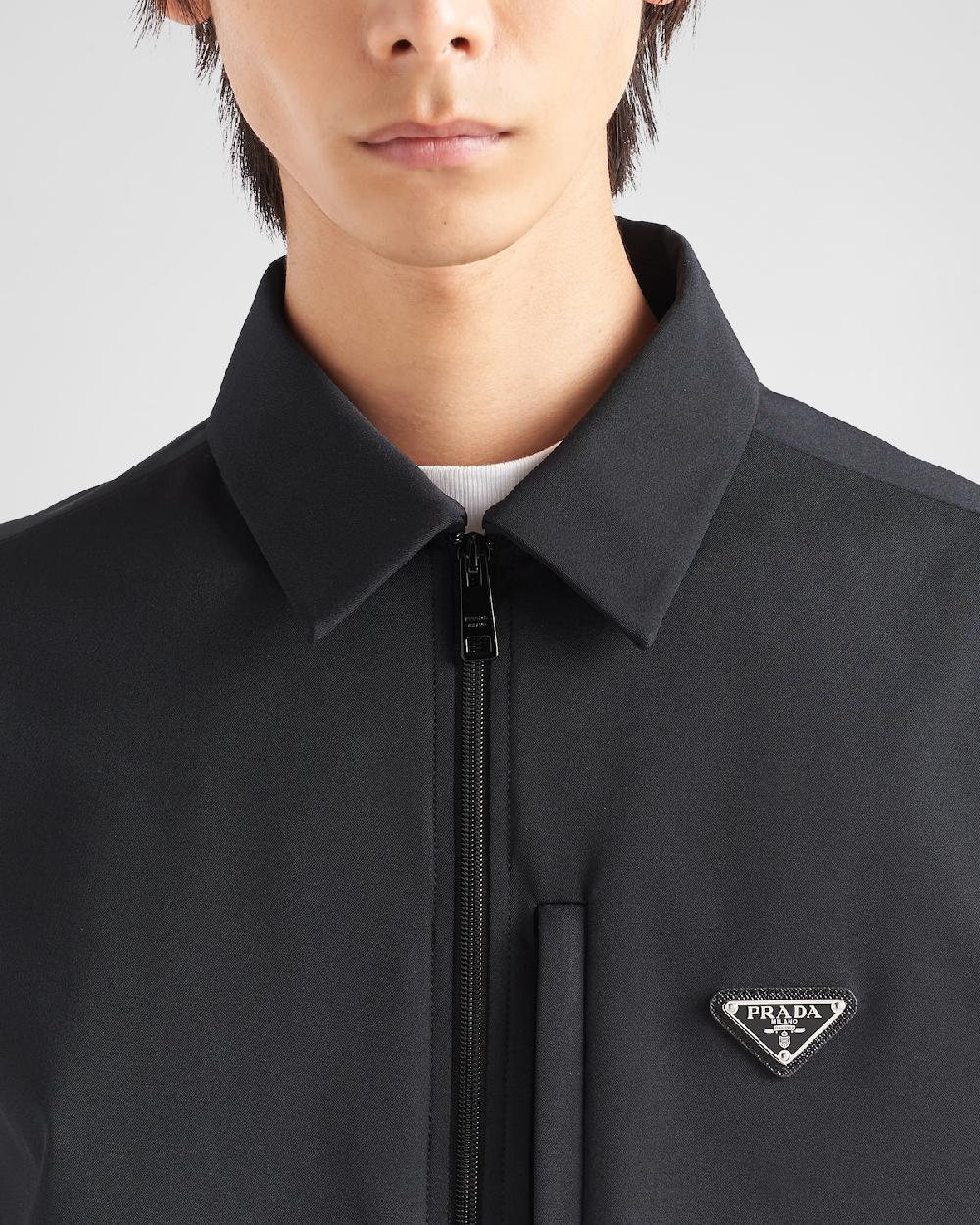 Prada Camisa De Poliéster