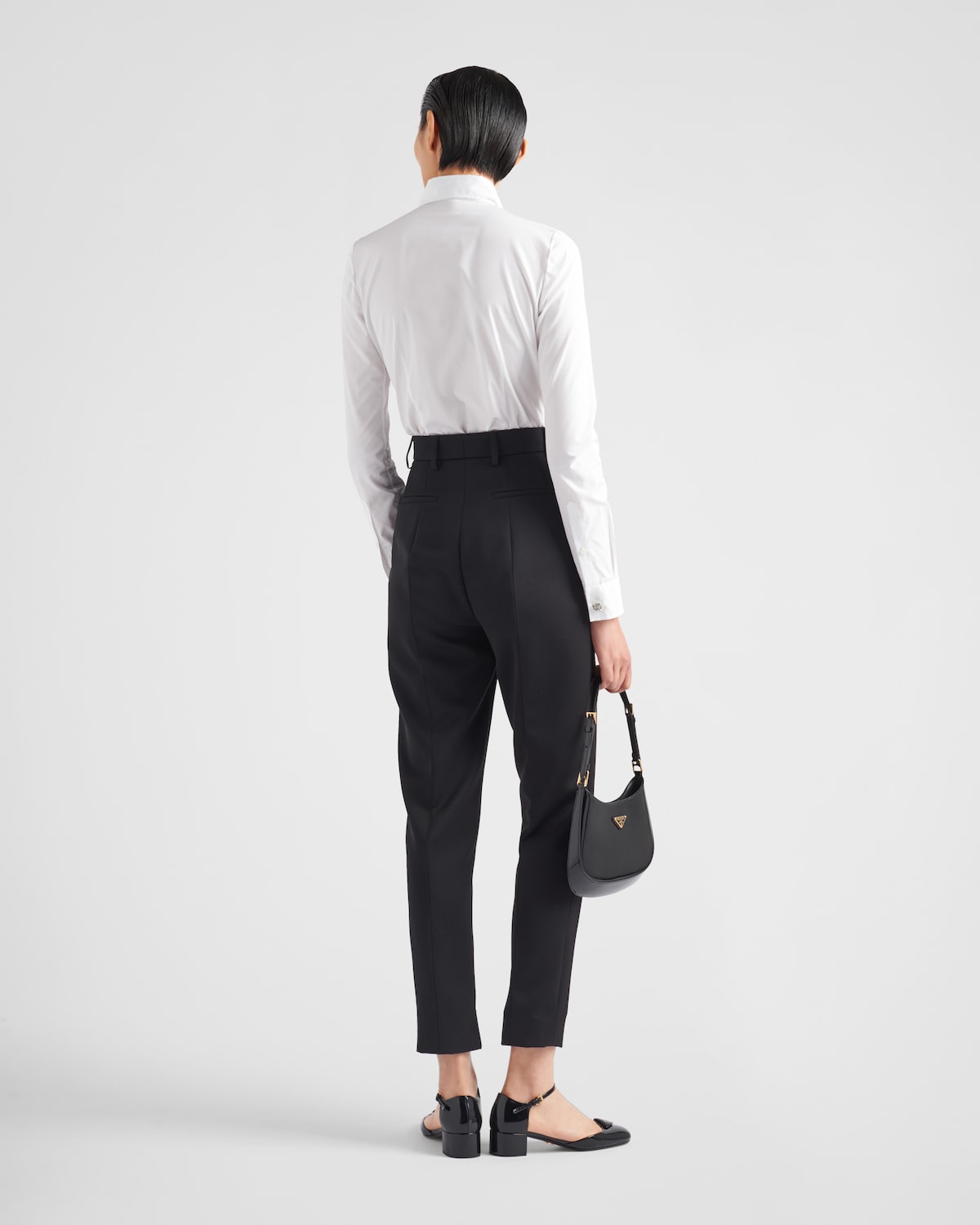 Prada Camisa De Popelín