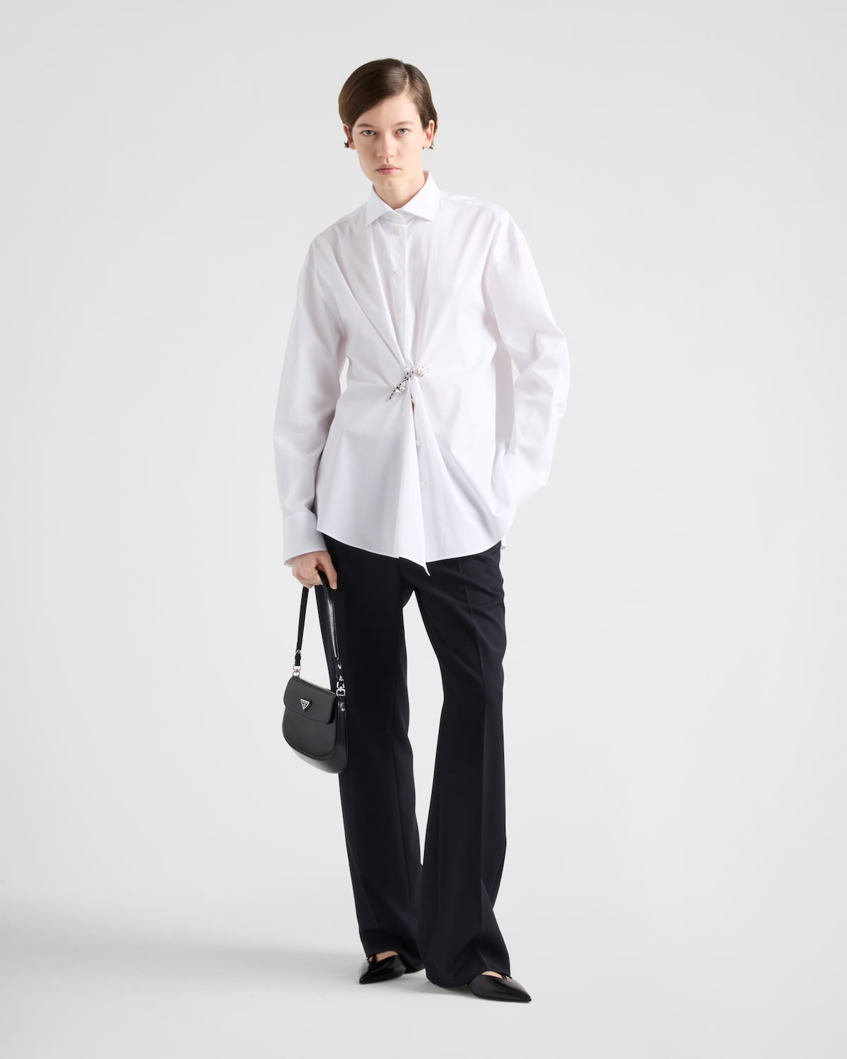 Prada Camisa de popelín